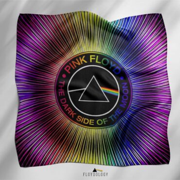 Dark Side Of The Moon RGB Pink Floyd Poly Scarf