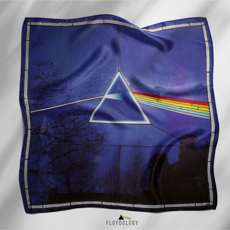 Dark Side of the Moon 30th Anniversary Remastered Pink Floyd Poly Scarf