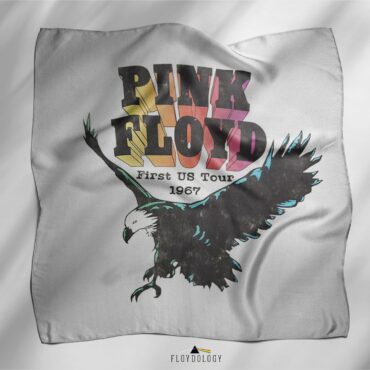 First US Tour 1967 Pink Floyd Poly Scarf