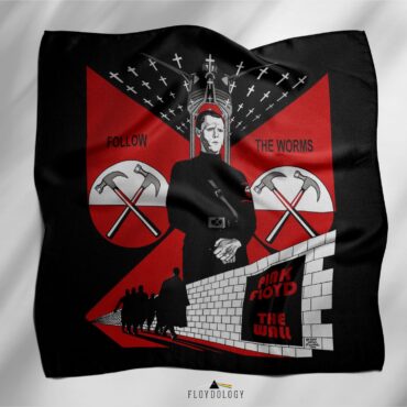 Follow The Worms The Wall Pink Floyd Poly Scarf