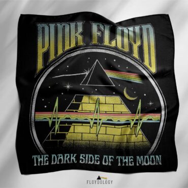 Pink Floyd Vintage Pyramid Dark Side Poly Scarf