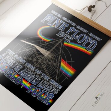 Pink Floyd TDSOTM Assorted Lunatics World Tour Poster
