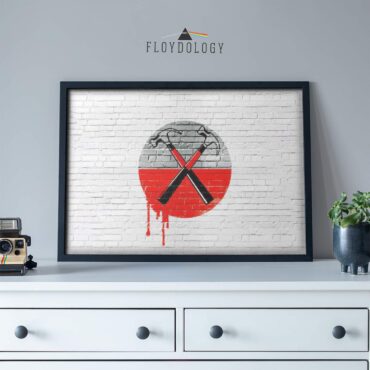 The Wall Hammers Bleeding Pink Floyd Poster