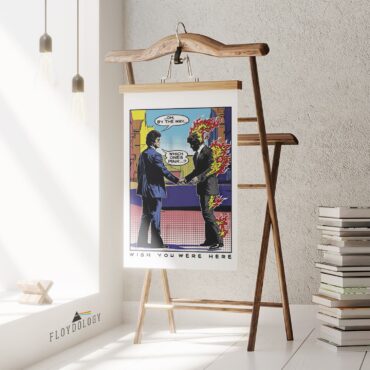 Pink Floyd Wish You Were Here WYWH Pop Art Poster