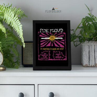 Pink Floyd Sound and Colour March 18th Tour Poster