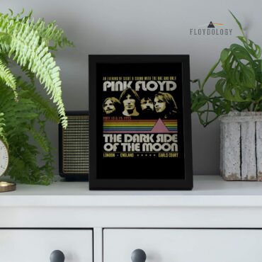 The dark side of the moon May 1973 Concert Earl Court London Tour Pink Floyd Poster
