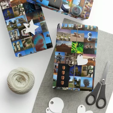 Album Artwork 40th Anniversary 2007 - Pink Floyd Wrapping Paper