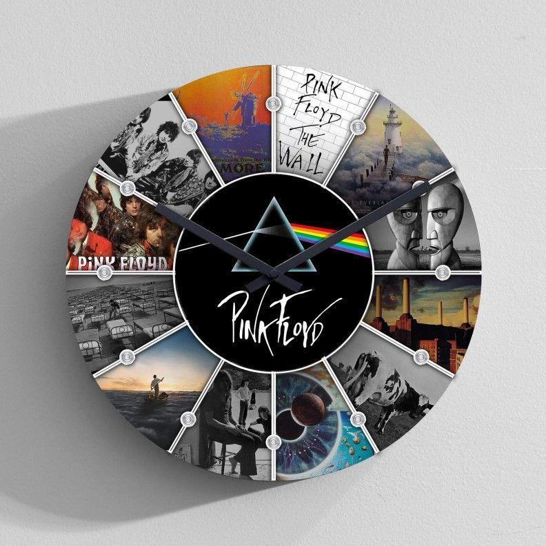 Pink Floyd Album Collage Wall Clock - OtherBrick