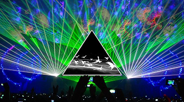 Pink Floyd Laser Light Show - OtherBrick