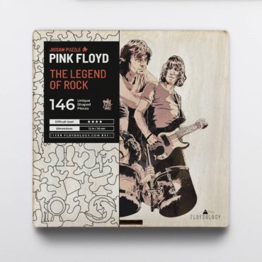 The Legend Of Rock - Pink Floyd Wooden Album Icon Jigsaw Puzzle