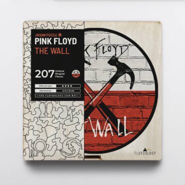The Wall - Pink Floyd Wooden Album Icon Jigsaw Puzzle