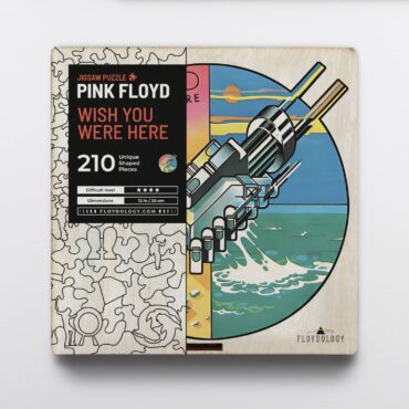 Wish You Were Here - Pink Floyd Wooden Album Icon Jigsaw Puzzle