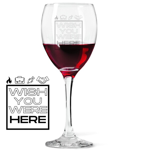 Wish You Were Here Whiskey Glass Set - OtherBrick