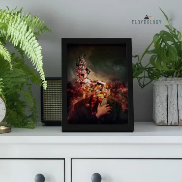 Comfortably Numb Abstract - Pink Floyd Poster