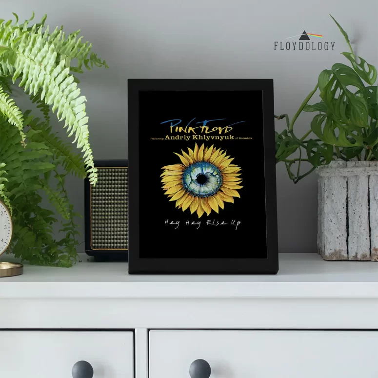 Hey hey Rise up Sunflower - Pink Floyd Poster