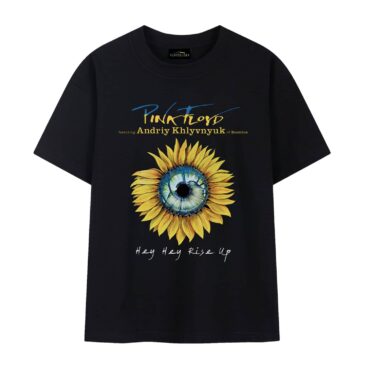 Hey hey Rise up Sunflower Ukraina Pink Floyd Shirt