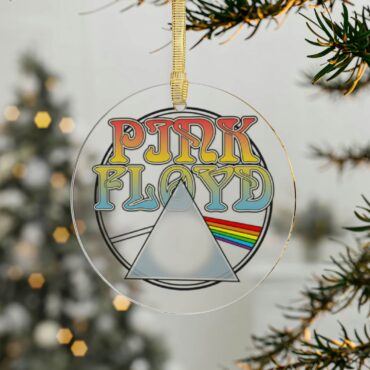 Pink Floyd Freshness Vintage Glass Acrylic Ornament
