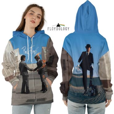 Wish You Were Here HandShake x Desert Man in Bowler Pink Floyd Shirt