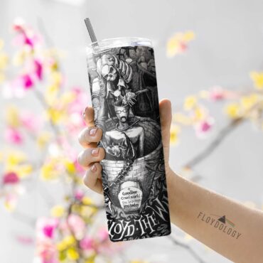 Essence of the Wall Skinny Stainless Steel Pink Floyd Tumbler