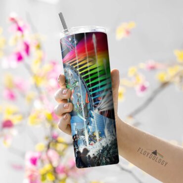 Interestellar Show Skinny Stainless Steel Pink Floyd Tumbler