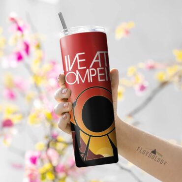Pink Floyd Live At Pompeii Skinny Stainless Steel Tumbler