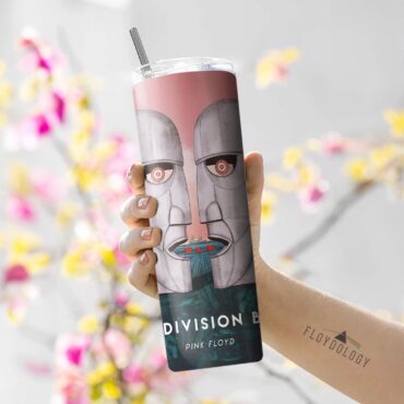 The Division Bell Illustration Skinny Stainless Steel Pink Floyd Tumbler