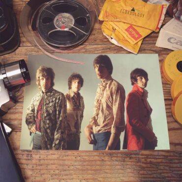 Richard Wright Syd Barrett Roger Waters and Nick Mason in 1970 - Pink Floyd Poster