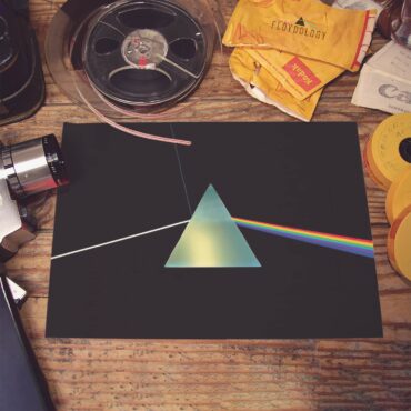 The Dark Side Of The Moon 1973 Original Art - Pink Floyd Poster