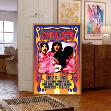 Beyond The Pale 1971 Central theatre - Pink Floyd Poster
