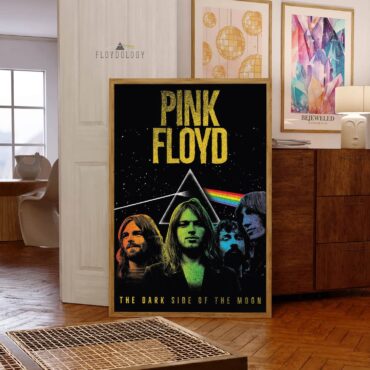 Pink Floyd Members DSOTM Vintage - Pink Floyd Poster