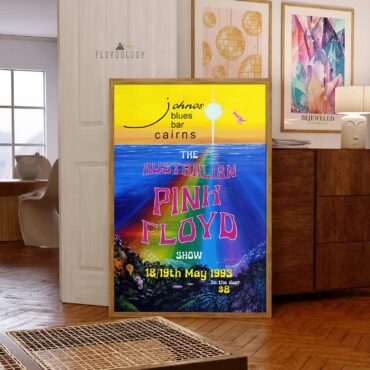 The Australian Pink Floyd Show 1993 Johnos Blues Bar Cairns - Pink Floyd Poster