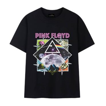 Dark Side of the Moon Animals Pyramid Vintage Pink Floyd Shirt