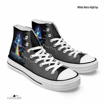 The Dark Side Of The Moon Attack Earth - Pink Floyd Canvas Shoes