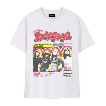 Pink Floyd Japanese Tour 1972 Darker Side Of The Rising Sun Shirt
