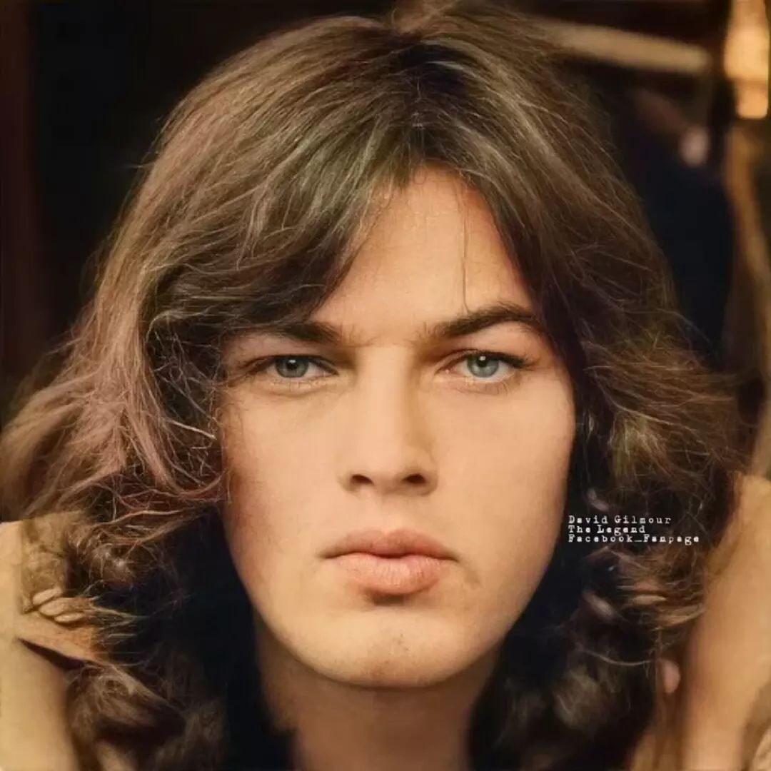 Photographed David Gilmour in Paris France - 22 January 1969