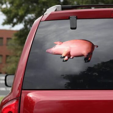 Pink Floyd Inflatable Pig Sticker Decal