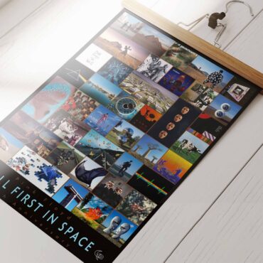 Pink Floyd Still First In Space 40th Anniversary Poster
