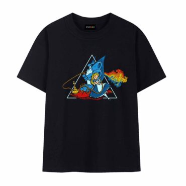 Alice In Wonderland Dark Side Of The Moon Pink Floyd Shirt