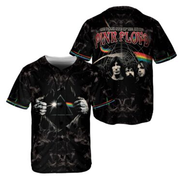 Pink Floyd Super Power x Dark Side Of The Moon Baseball Jersey