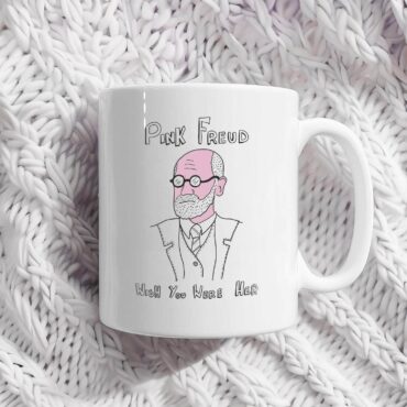 Pink Freud Wish You Were Here Mug