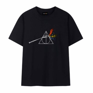 The Dark Side of the Deathly Hallows Pink Floyd Shirt