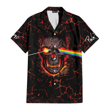Album Icon The Wall DSOTM Pink Floyd Tropical Plants Hawaiian Shirt