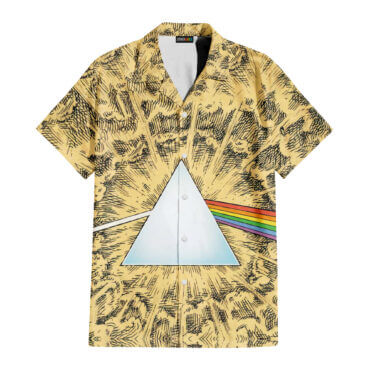 Album Icon The Wall DSOTM Pink Floyd Tropical Plants Hawaiian Shirt