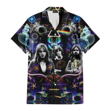 Album Icon The Wall DSOTM Pink Floyd Tropical Plants Hawaiian Shirt