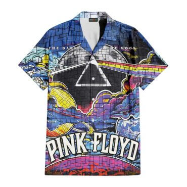 Album Icon The Wall DSOTM Pink Floyd Tropical Plants Hawaiian Shirt