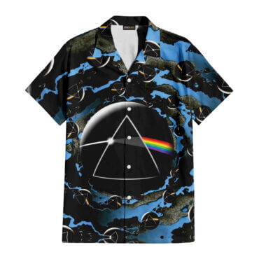 Album Icon The Wall DSOTM Pink Floyd Tropical Plants Hawaiian Shirt