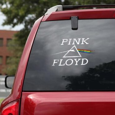 Dark Side Of The Moon Acid Wash Car Sticker