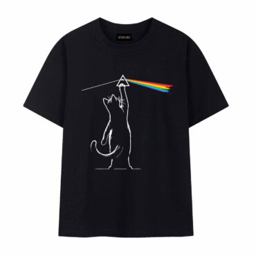 Cat Dark Side Of The Moon Pink Floyd Shirt