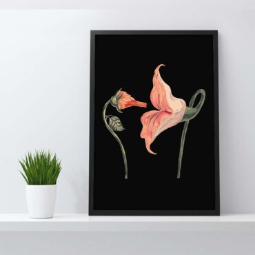 Pink Floyd The Wall Fecking Flowers Canvas