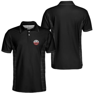 Pink Floyd The Wall Hammers Black Polo Shirt